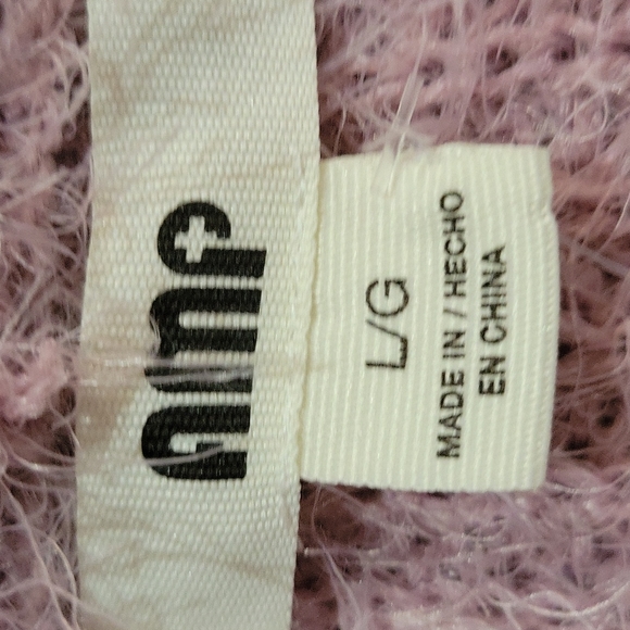 Pullover Knit Sweater Dress with Hood by AMP size Large NWT - Picture 8 of 8